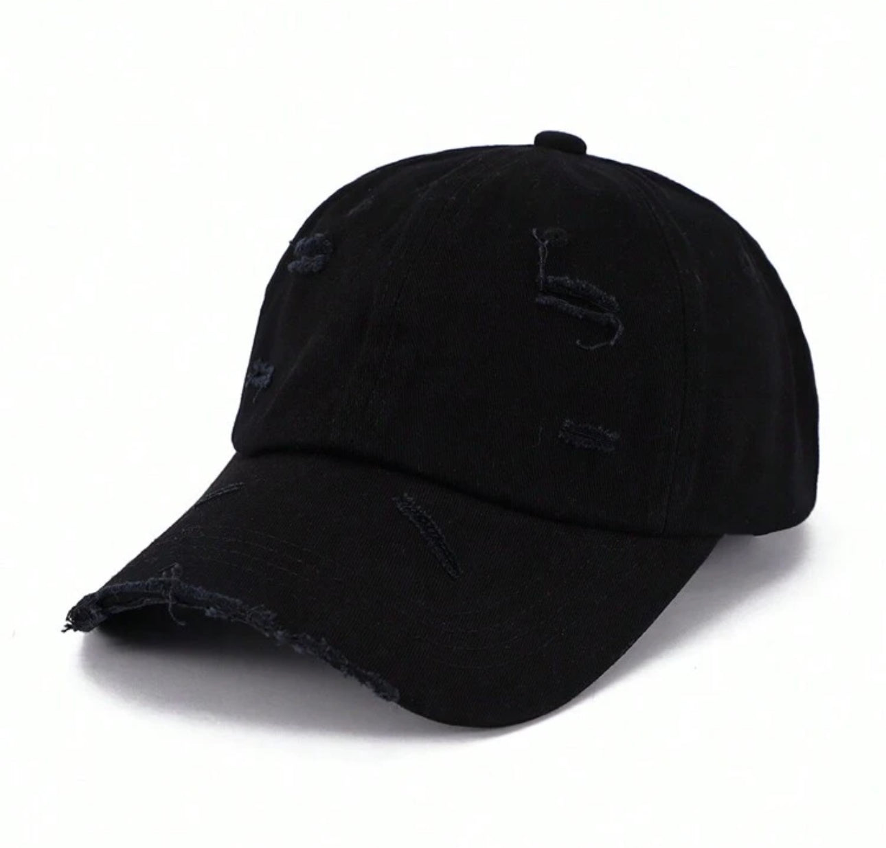 Distressed Ball Cap or Hat