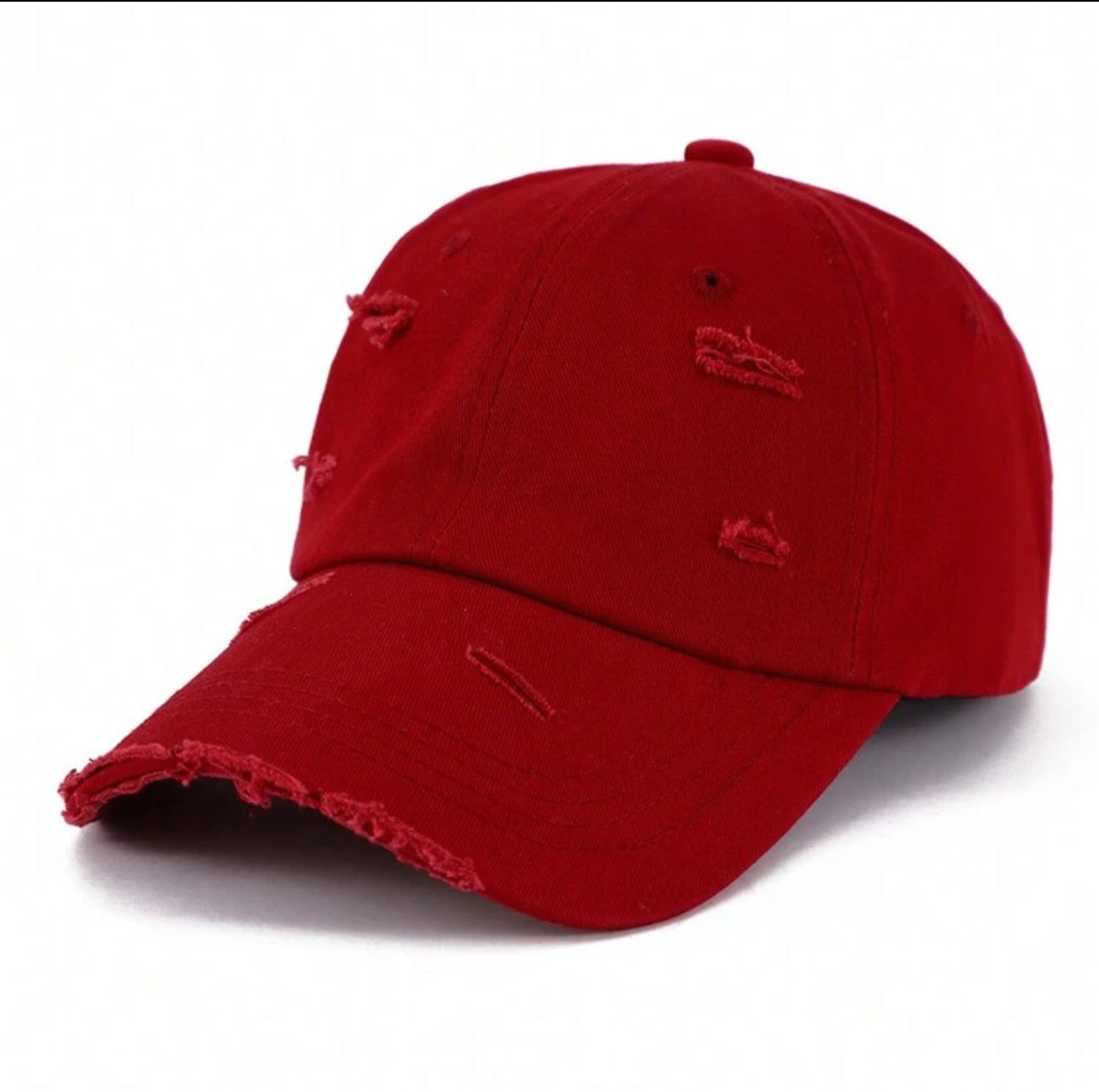 Distressed Ball Cap or Hat